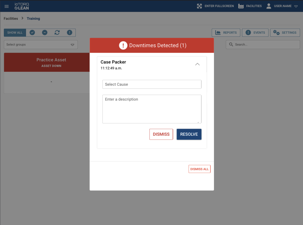 ioTORQ LEAN – Manufacturing & OEE Monitoring - Panevo